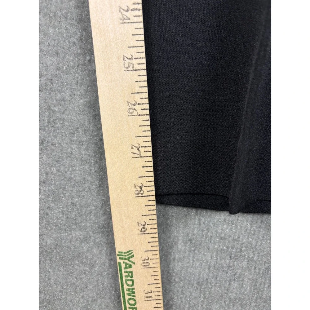 Anne Klein Dress Pants Slim Fit Trousers Size 14 Black‎ 10630838-169